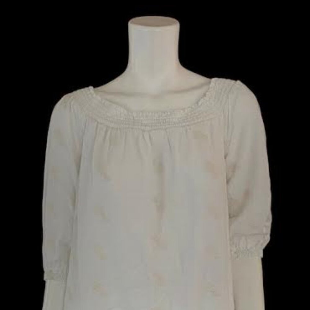 Old Navy Women's White & Cream Dress